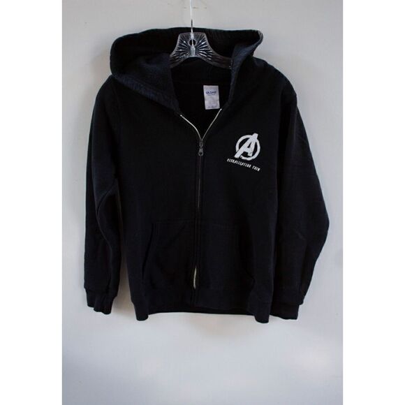 MARVEL AVENGERS INFINITY WAR VISUALIZATION CREW FILM MOVIE PROMO HOODIE SMALL - Picture 2 of 6